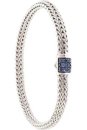 John Hardy Classic Chain 5mm sapphire pavé bracelet