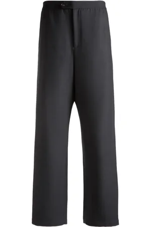 Bally Elasticated-waist straight-leg trousers