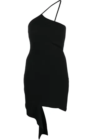 ANDREADAMO Asymmetric bodycon mini dress