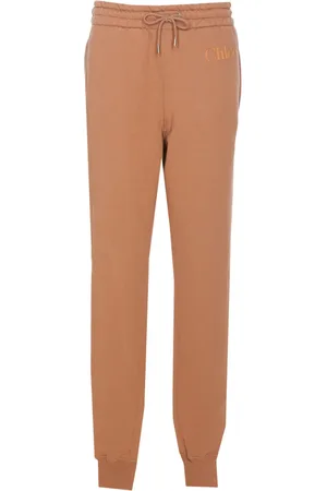 Chloé Logo-embroidered track pants