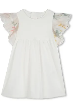 Chloé Organic cotton short sleeve dress