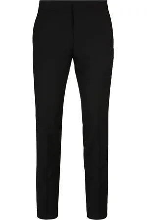 HUGO BOSS Tapered-leg chino trousers