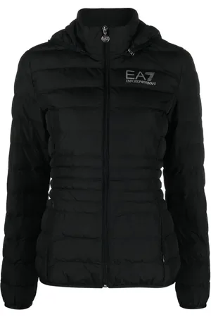 EA7 Core hooded puffer jacket