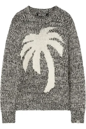 Palm Angels Palm mélange-effect jumper