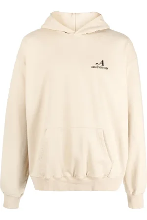 AWAKE NY Embroidered-logo cotton hoodie
