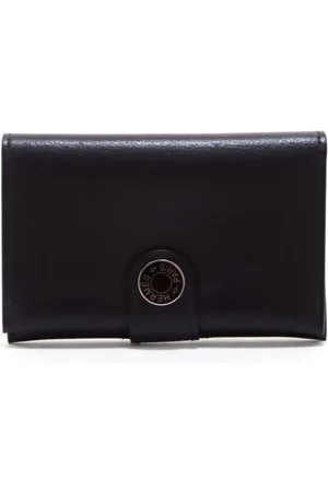 Hermès 2023 logo plaque bi-fold cardholder