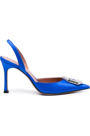 Amina Muaddi Camelia 90mm slingback pumps