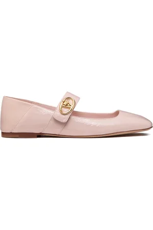 VALENTINO GARAVANI VLogo Locker Mary-Jane ballerina shoes