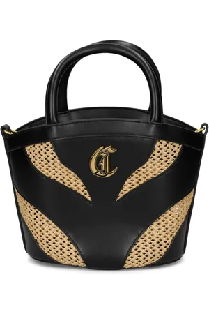 Roberto Cavalli Logo-plaque tote bag
