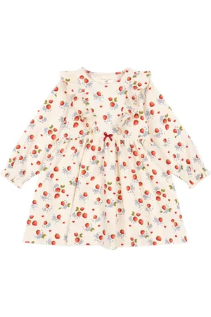 Konges Sløjd Strawberry-print dress