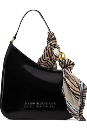 Roberto Cavalli Scarf-detail shoulder bag
