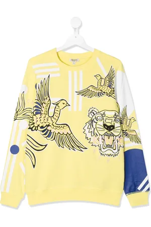Kenzo TEEN bird & tiger sweatshirt