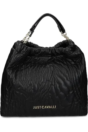 Roberto Cavalli Logo-plaque shoulder bag