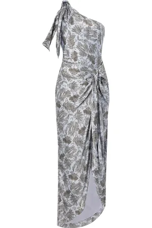 Cinq A Sept Gretchen floral-print asymmetric dress