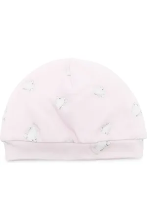 MONNALISA Crystal-print cotton hat