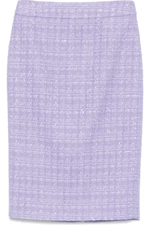 Emporio Armani Tweed midi skirt