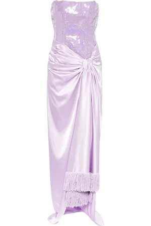 Bronx and Banco Gina sequinned satin gown