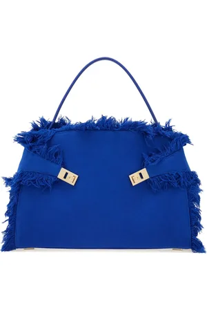 Salvatore Ferragamo Large Hug fringe-detail shoulder bag