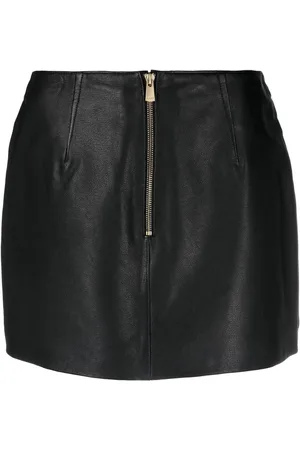Pinko Leather mini skirt