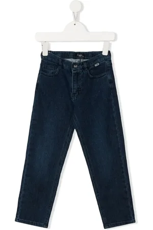 Il gufo Mid-rise straight-leg jeans