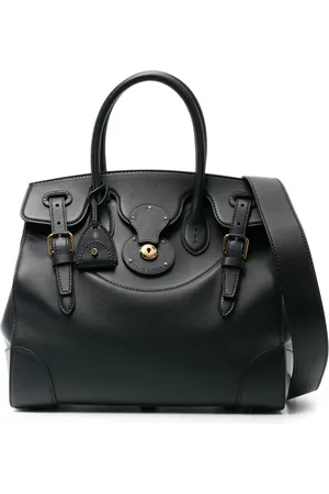Ralph Lauren Ricky leather tote bag