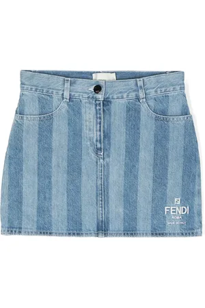 Fendi Striped mini skirt