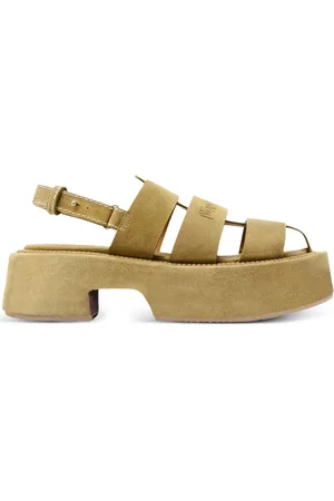 J.W.Anderson Suede platform sandals