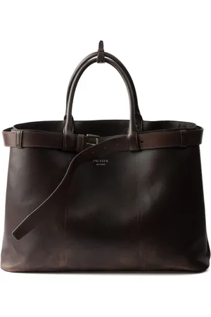 Prada Large Buckle tote bag