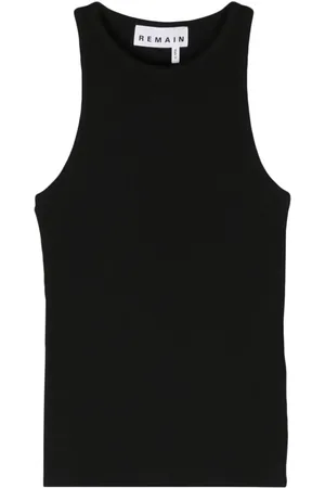 REMAIN Knot-detail ribbed top