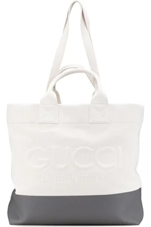 Gucci 2016-2024 Canvas Embossed Logo Tote satchel