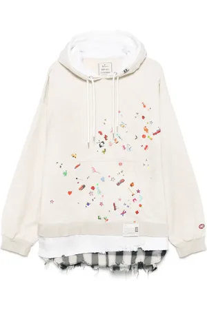 Maison Mihara Yasuhiro Layered hoodie