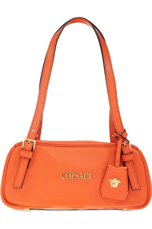 VERSACE Leather shoulder bag