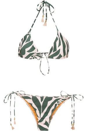 Lygia & Nanny Maya abstract-print bikini