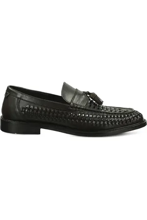 GANT Woven leather loafers