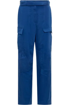 Salvatore Ferragamo Lyocell straight-leg trousers