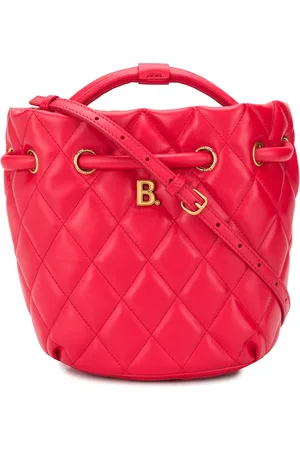 Balenciaga Small B quilted bucket bag