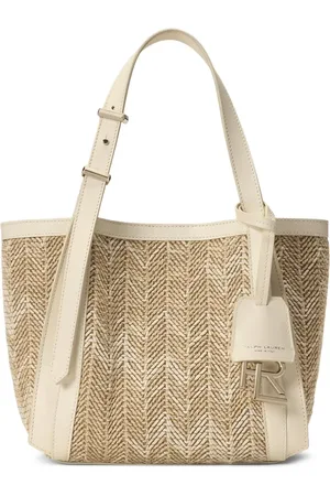 Ralph Lauren Small jute tote bag