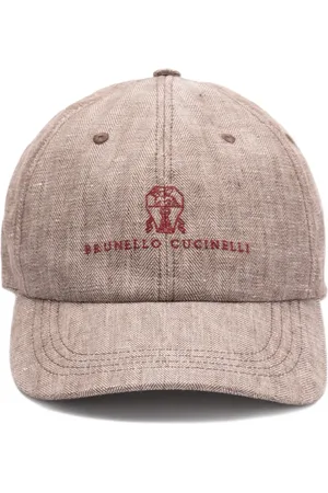Brunello Cucinelli Logo-embroidered cap