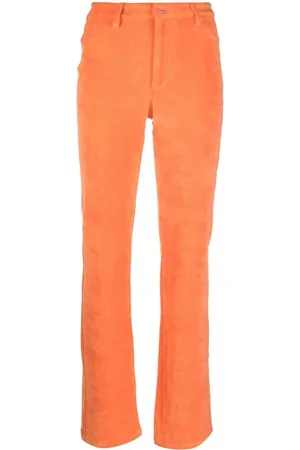 Maisie Wilen Mockumentary straight-leg trousers