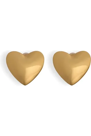 Patou Heart clip-on earrings