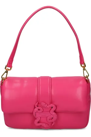 Roberto Cavalli Snake-plaque crossbody bag