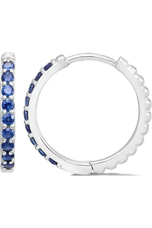 Dower and Hall Lumiere hoop earrings