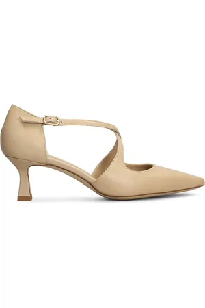 Julie Dee 60mm leather pumps