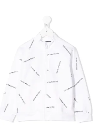 Emporio Armani Zipped logo sweater