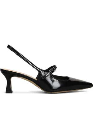 Julie Dee 60mm leather pumps