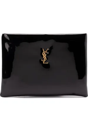 Saint Laurent Logo-lettering pouch