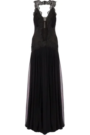 Alberta Ferretti Broderie-anglaise maxi dress