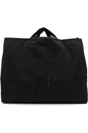 C.P. Company Logo-embroidered travel bag