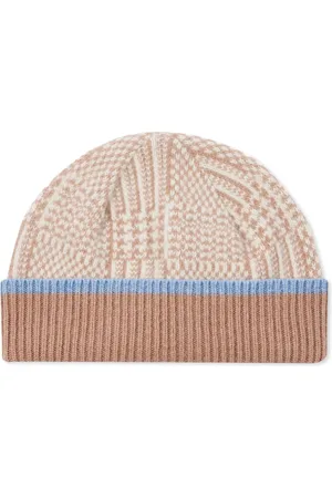 Paul Smith Checked lambs wool beanie