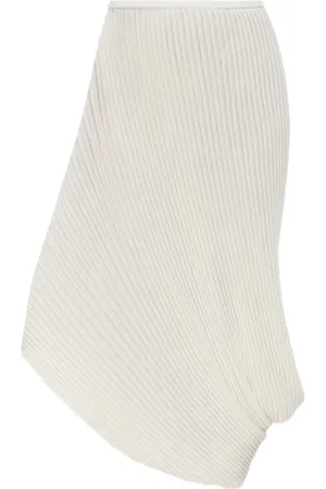 Issey Miyake Asymmetric pleated skirt